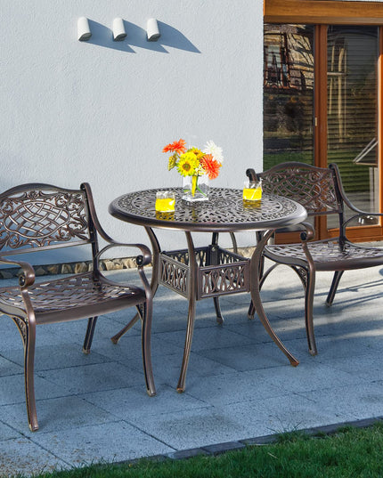 Giantex Patio Chairs, Outdoor Armchairs for Garden Deck Backyard Poolside