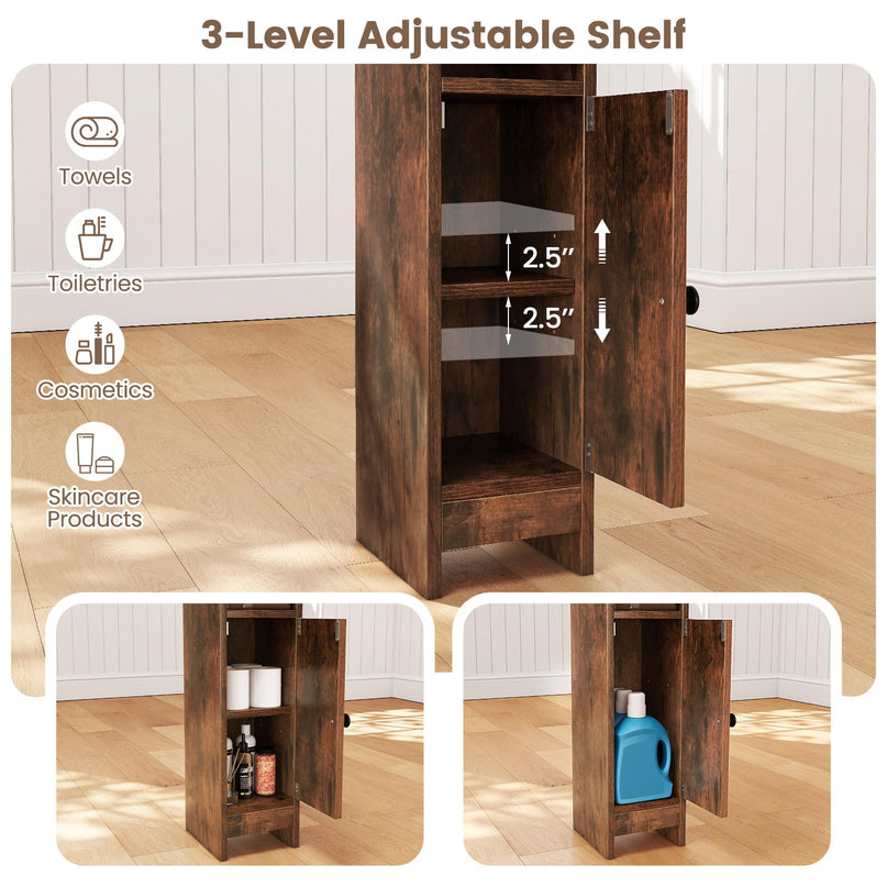 Giantex Slim Bathroom Cabinet for Bathroom