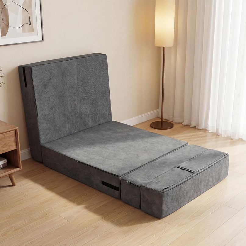 Giantex 4-in-1 Folding Sofa Bed Convertible Sleeper Chair for Adults