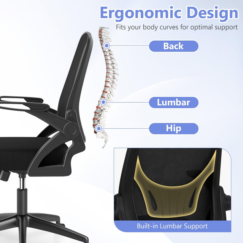 Giantex Mesh Office Chair Ergonomic Desk Chair