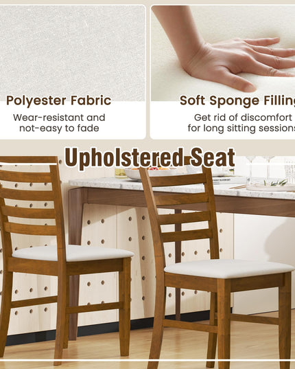 Giantex Wooden Dining Chairs Set