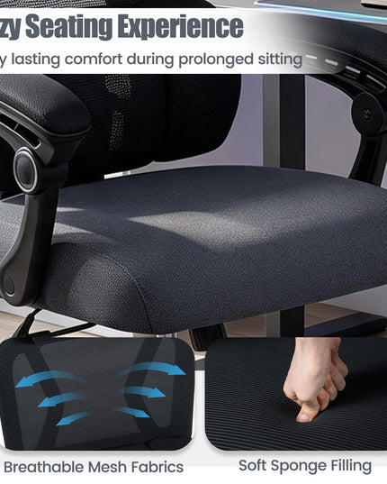 GIANTEX Mesh Office Chair Ergonomic Computer Desk Chair w/Lumbar Support
