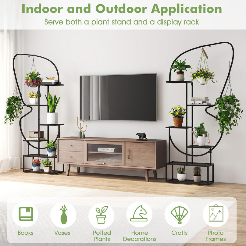 Giantex 2 Pack 6-Tier Plant Stand Indoor