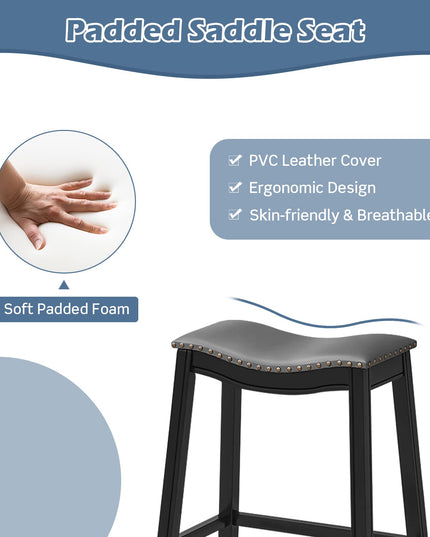 Giantex Counter Height Bar Stools Set