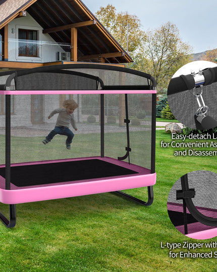 Giantex 6 FT Trampoline for Kids with Swing