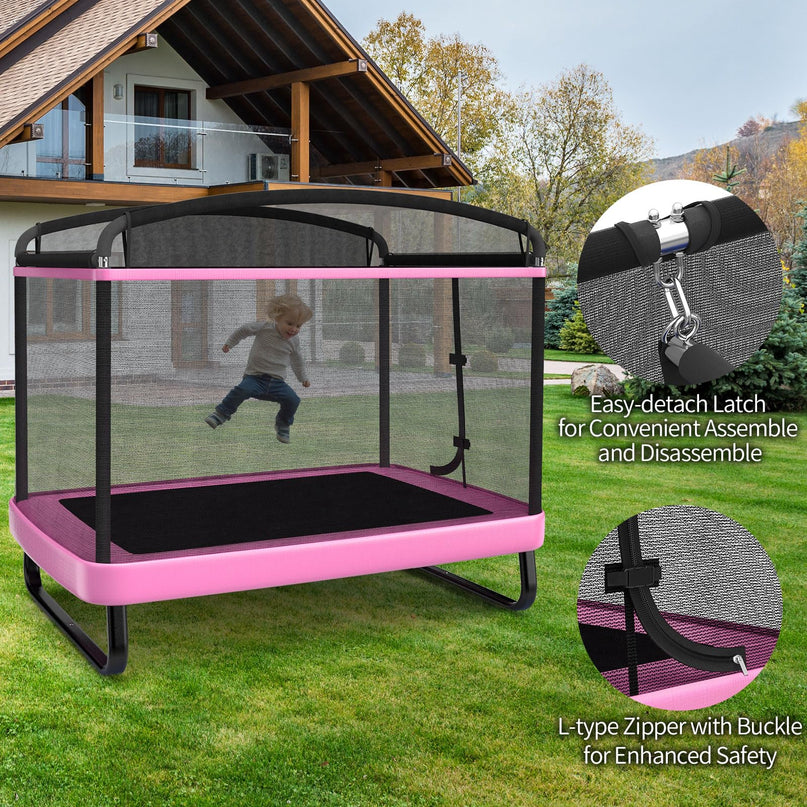 Giantex 6 FT Trampoline for Kids with Swing