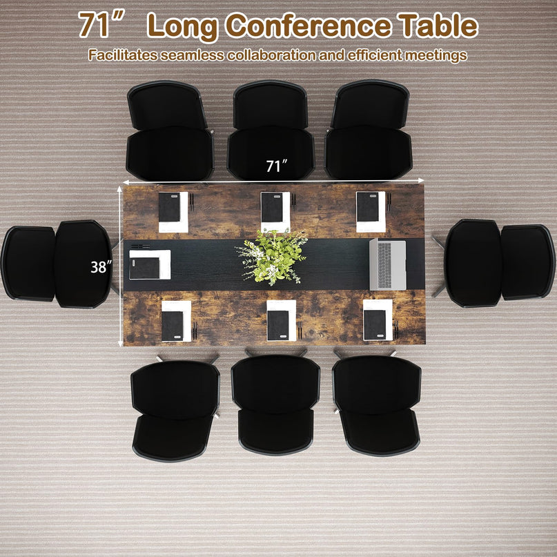 Giantex 6 FT Conference Table for 6-8 People for Office