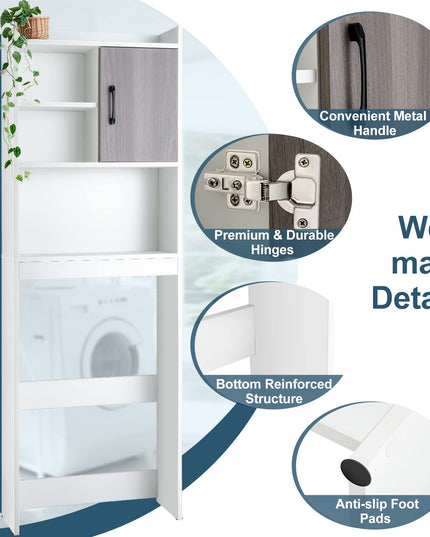 Giantex Over-The-Toilet Space-Saving Storage Cabinet