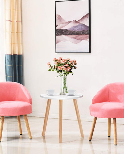 Giantex Round Coffee End Table
