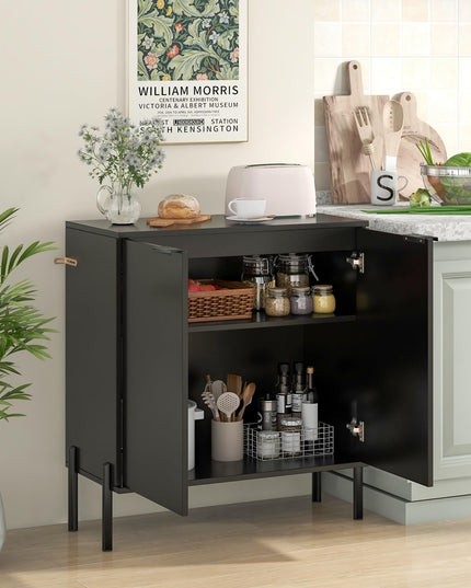 Giantex Buffet Cabinet with Storage, 2-Door Kitchen Sideboard with Storage Cabinet