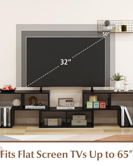 Giantex Free-Combination TV Stand for Bedroom - Entertainment Center for 50 55 60 65 Inch TV