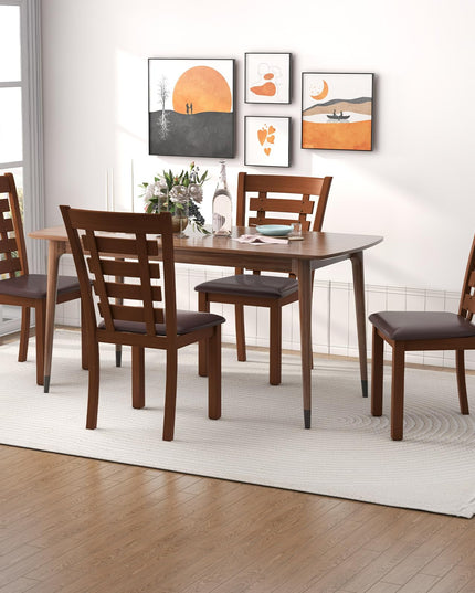 Giantex Wood Dining Chairs Set