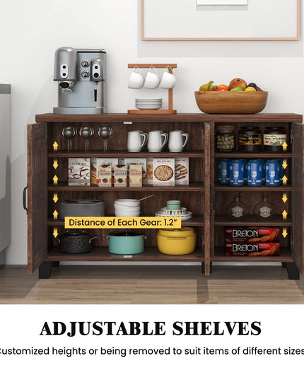 Buffet Cabinet Kitchen Storage Cupboard - Giantex