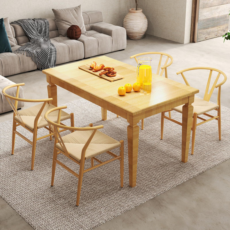 Giantex Metal Dining Chairs Set of 2/4 for Living Room