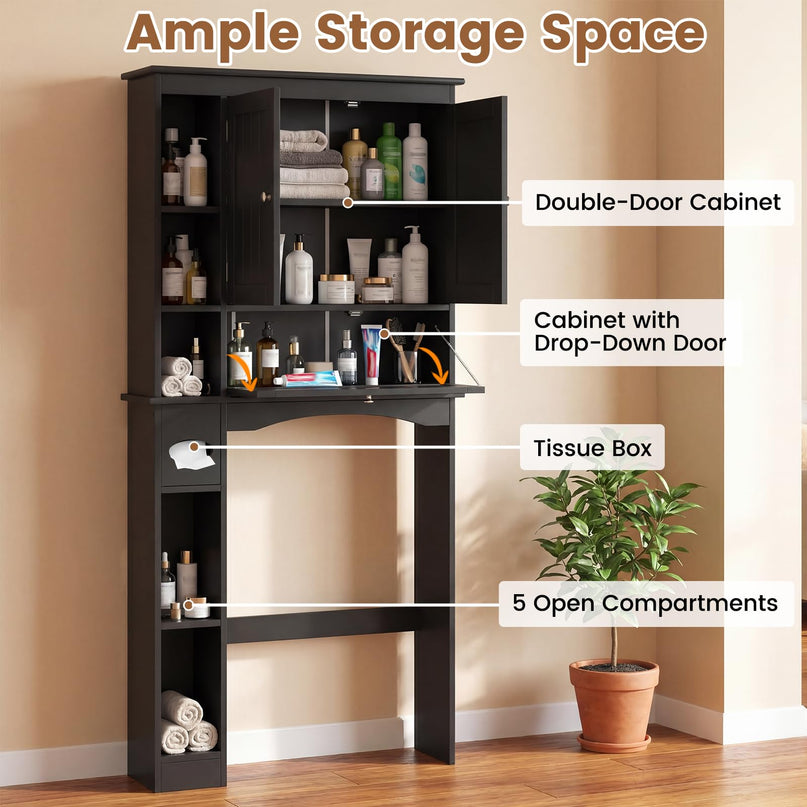Giantex 31.5'' Over The Toilet Storage Cabinet