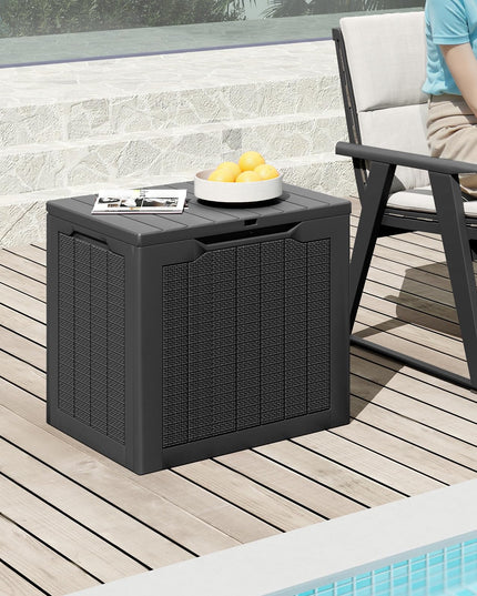 Giantex Boîte de rangement extérieure de 95 litres pour accessoires de piscine
