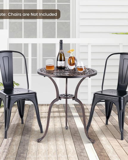 Giantex 24” Patio Bistro Table