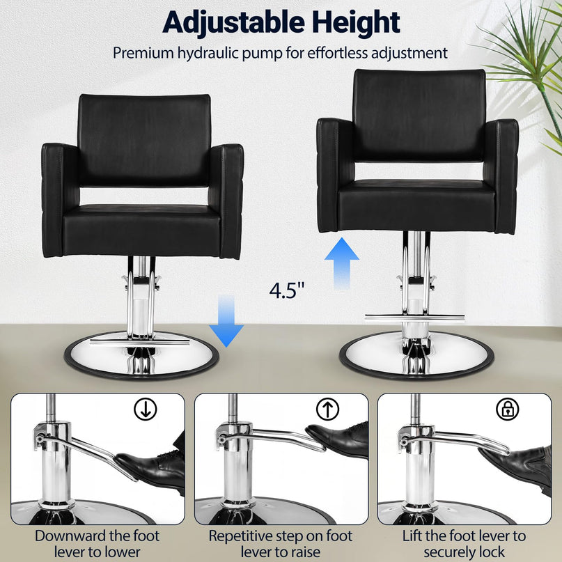 Giantex Hydraulic Salon Chair for Hair Stylist