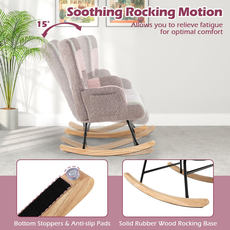 Giantex Nursery Rocking Chair for Living Room