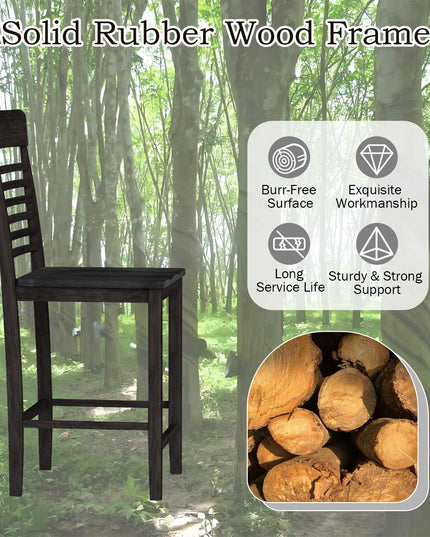 Giantex Counter Height Bar Stools Set of 2/4