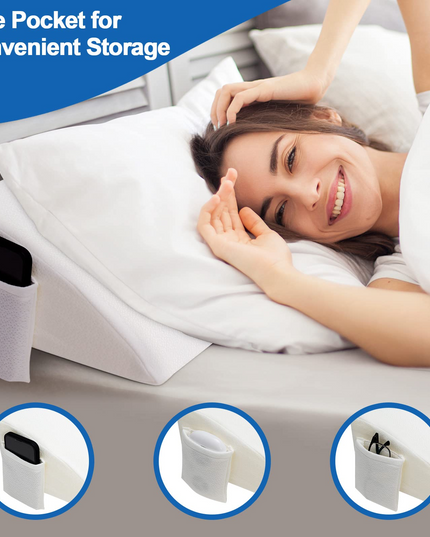 Bed Wedge Pillow Stopper - Giantex