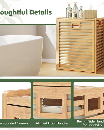 Giantex Tilt Out Laundry Hamper