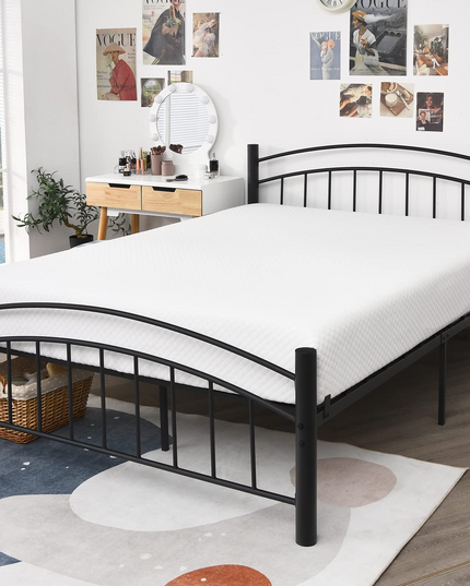 Giantex Full Mattress 8 Inch, Air Foam for Cool Sleep & Spine Protection