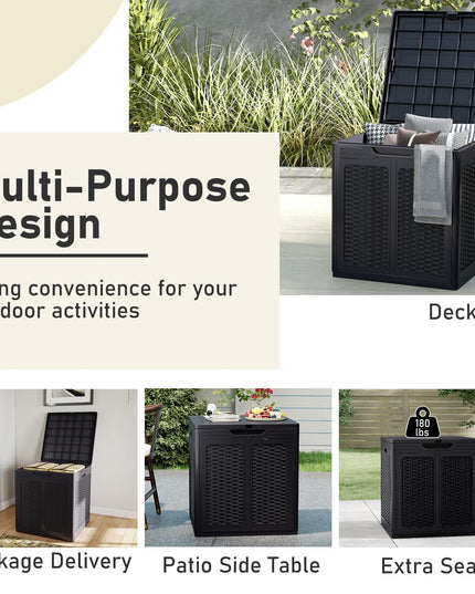 Giantex 39 Gallon Outdoor Storage Box