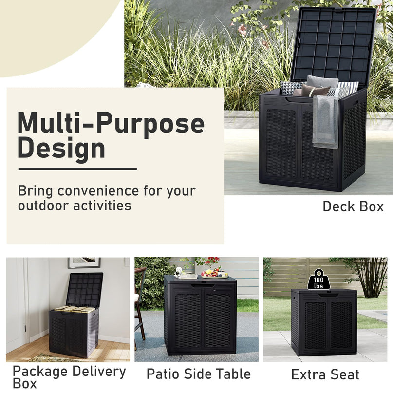 Giantex 39 Gallon Outdoor Storage Box