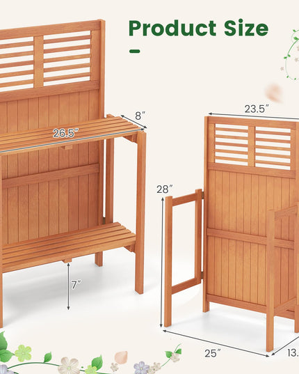 Giantex Folding Potting Bench