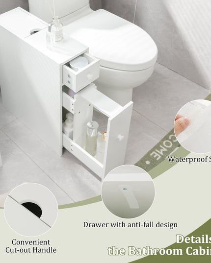 Giantex Small Bathroom Storage Cabinet