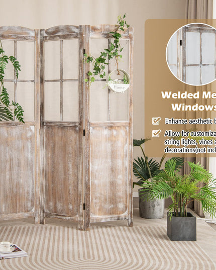 Giantex Room Divider 6 Ft Room Dividers and Folding Privacy Screens, Room Separators Divider Wall