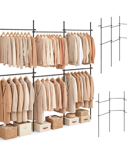 Giantex Floor to Ceiling Clothes Rack for Bedroom