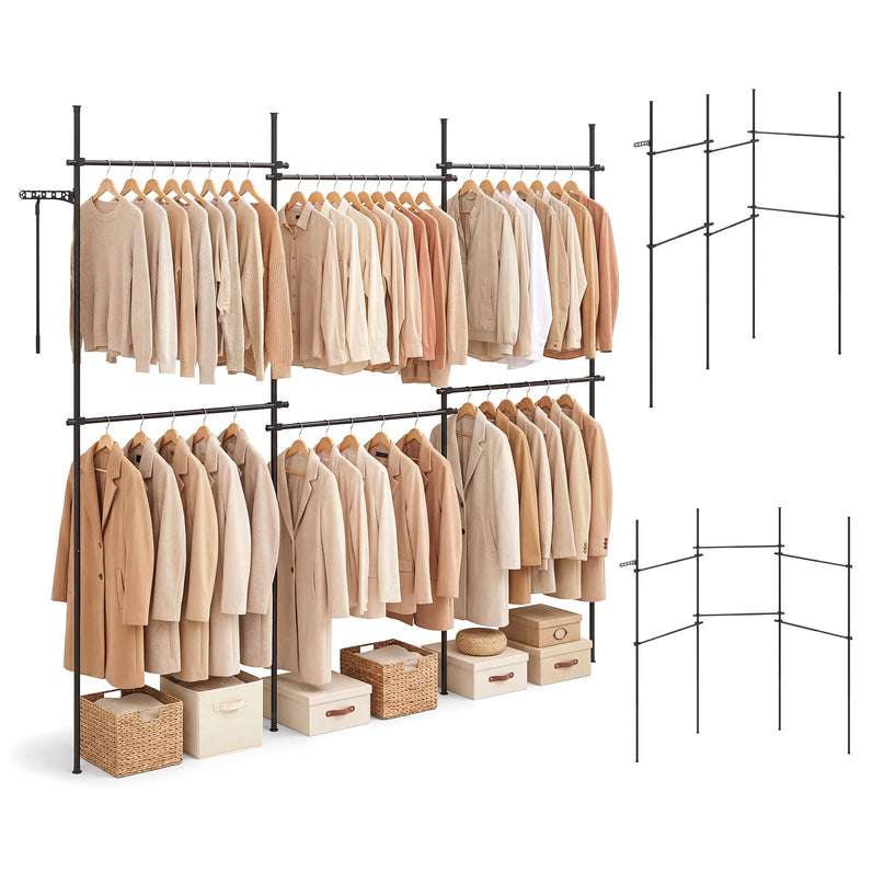 Giantex Floor to Ceiling Clothes Rack for Bedroom