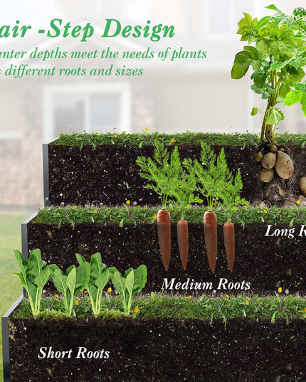 Giantex 3 Tier Raised Garden Bed