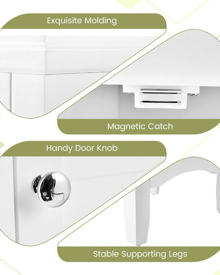 Giantex Bathroom Tall Storage Cabinet