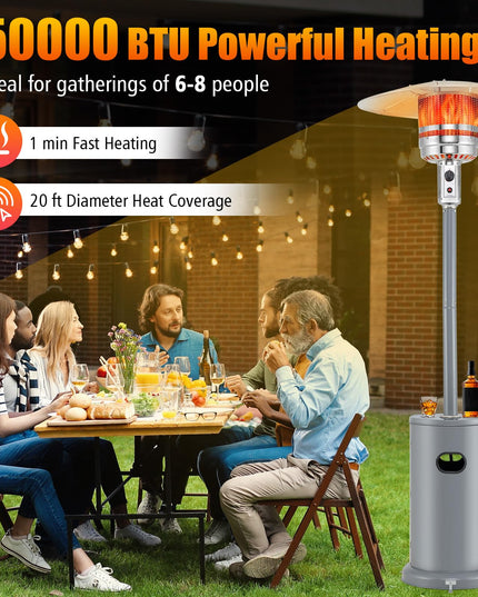 Giantex 50,000 BTU Propane Outdoor Heater