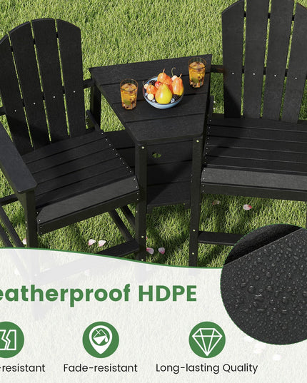 Giantex Outdoor Tall Adirondack Chairs Set of 2