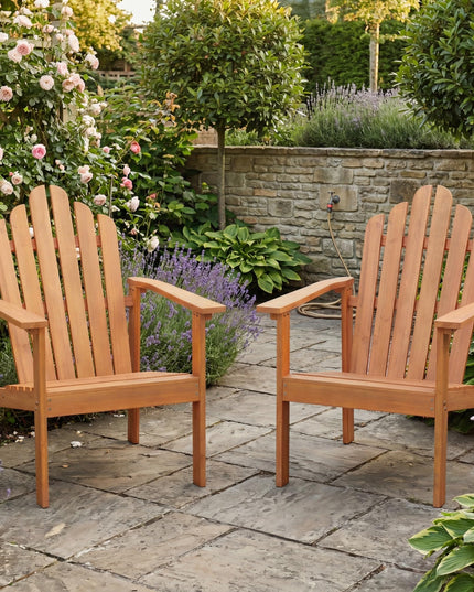 Giantex Stackable Adirondack Chair for Garden & Lawn