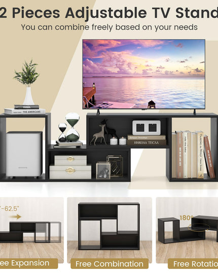 Giantex Bookshelf TV Stand for TVs up to 55"