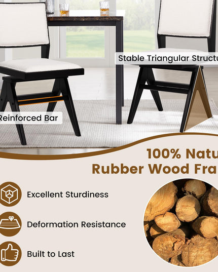 Giantex Swivel Dining Chairs Set of 2/4, Faux Sherpa Kitchen Chairs w/Rubber Wood Frame