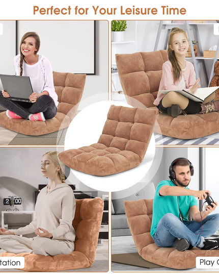 Giantex Floor Chairs for Adults - Floor Gaming Chair