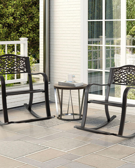 Giantex Patio Rocking Chair for Backyard