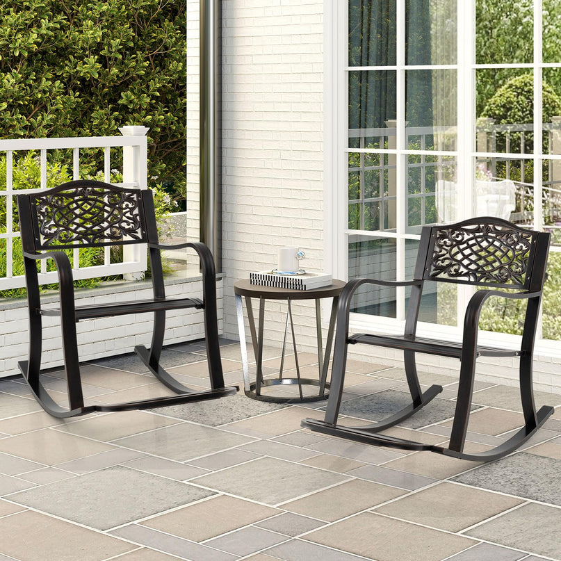 Giantex Patio Rocking Chair for Backyard