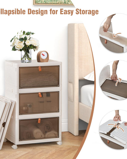 Giantex Shoe Organizer Storage Box