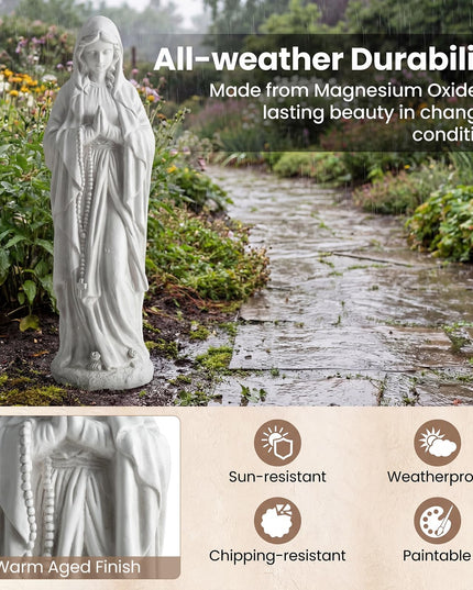 Giantex Virgin Mary Praying Statue 29.5"