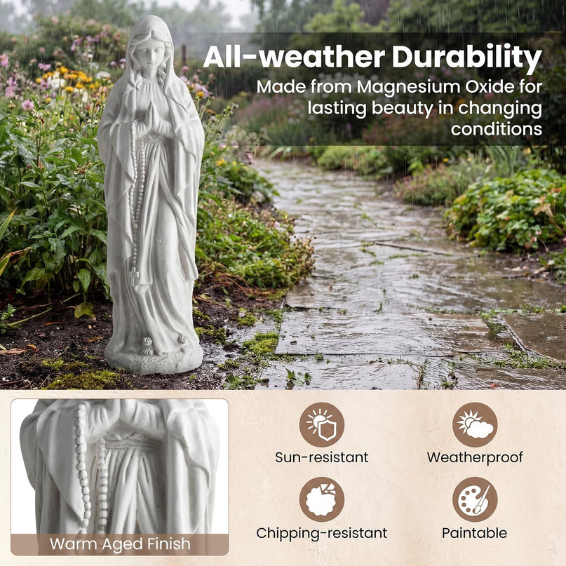 Giantex Virgin Mary Praying Statue 29.5"