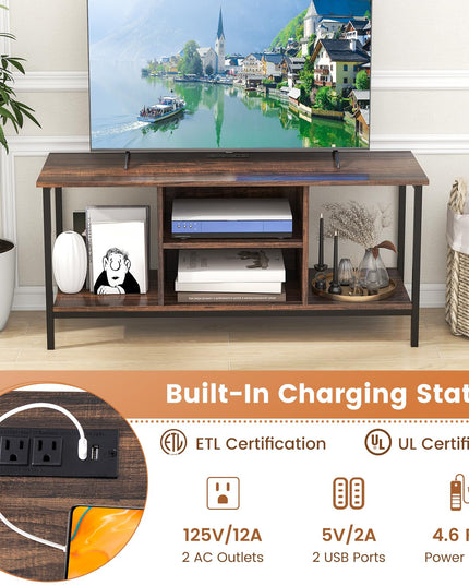 Giantex TV Stand for Bedroom, Entertainment Center for 50 Inch TV