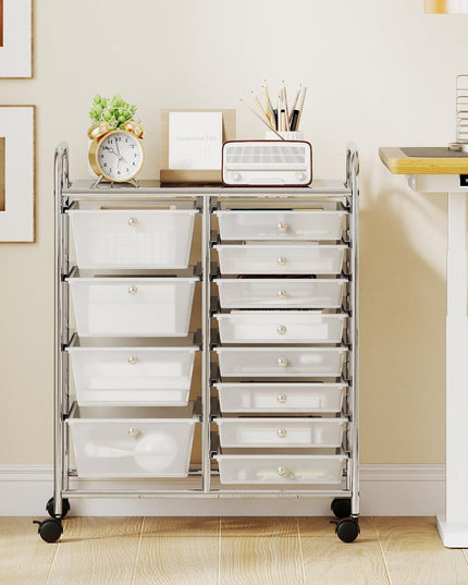 Chariot de rangement Giantex à 12 tiroirs, pour salle de classe, bureau, école, enseignant