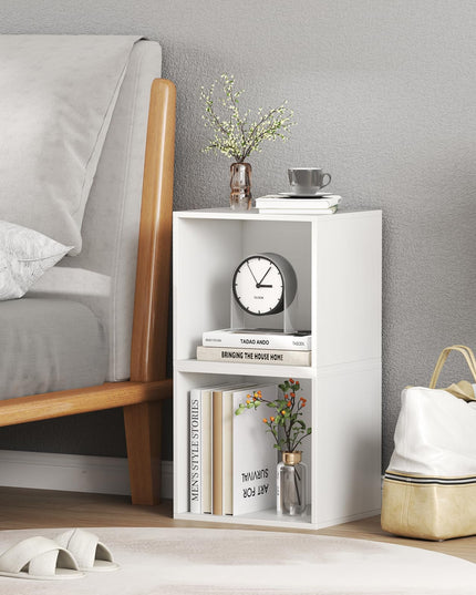 Giantex White Cubby Bookcase